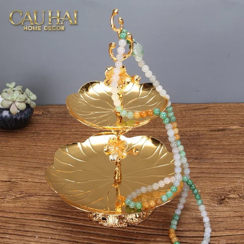 Đĩa 2 Tầng Persian Lumière Aurelia Petals Étagère-SET CHÉN DĨA-CẬU HAI HOME DECOR