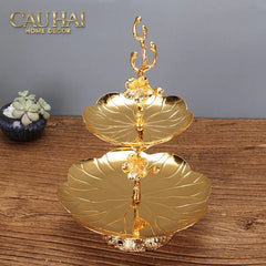 Đĩa 2 Tầng Persian Lumière Aurelia Petals Étagère-SET CHÉN DĨA-CẬU HAI HOME DECOR