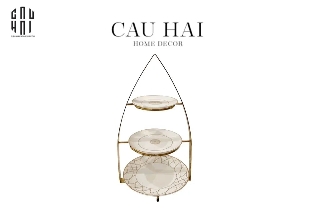 ĐĨA 3 TẦNG CYBERPUNK ÉTAGÈRE-CẬU HAI HOME DECOR