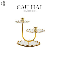 dia-banh-3-tang-ceramic-golden-lines-teddy-bears-ss25-cau-hai-home-decor - CẬU HAI HOME DECOR