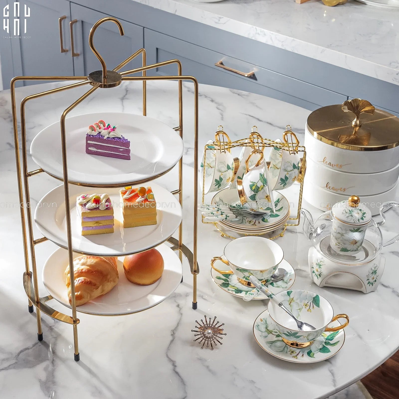 ĐĨA BÁNH 3 TẦNG IMPERIA SS25