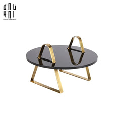 Đĩa Khay Bánh Maccaron Glaze Black Stone-CẬU HAI HOME DECOR