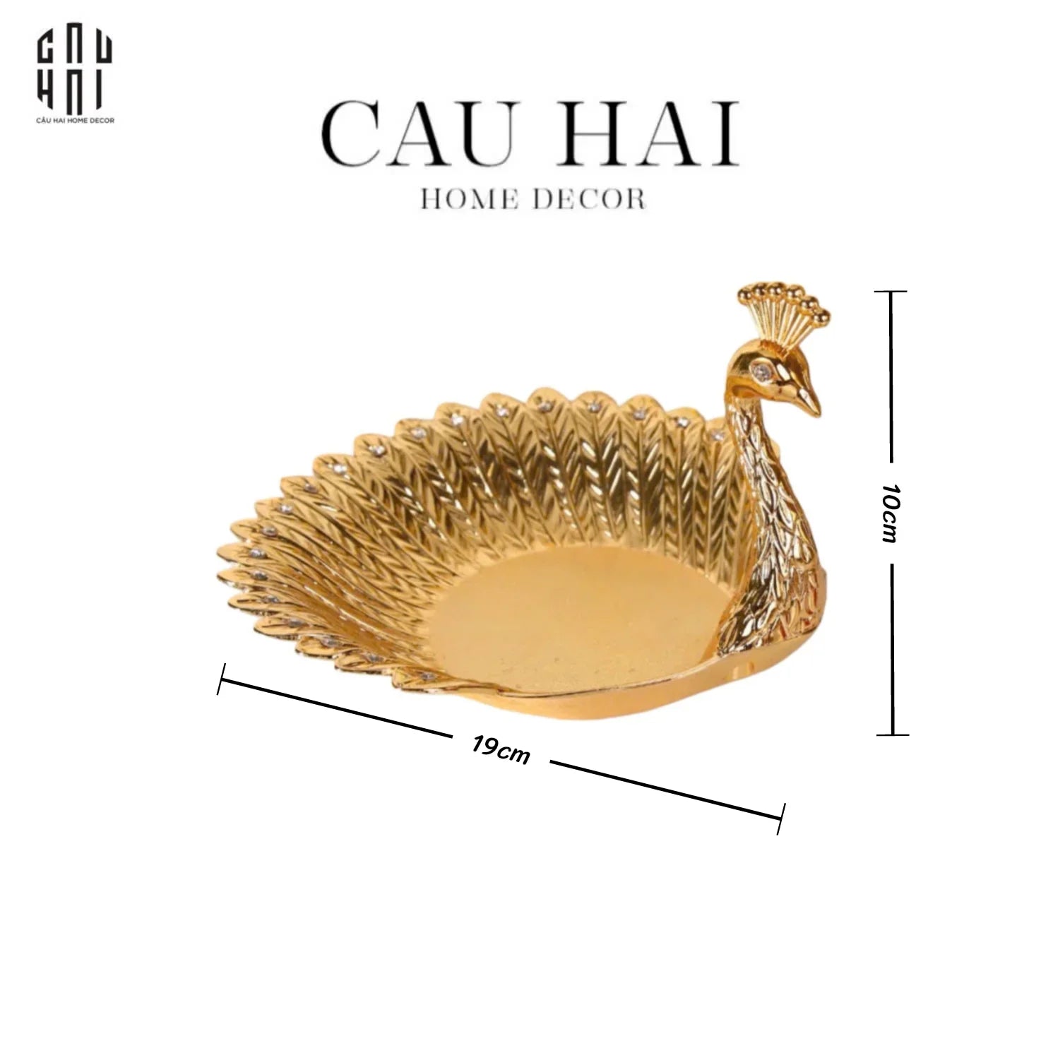 Đĩa Khổng Tước Persian Plume Of Legacy-SET CHÉN DĨA-CẬU HAI HOME DECOR