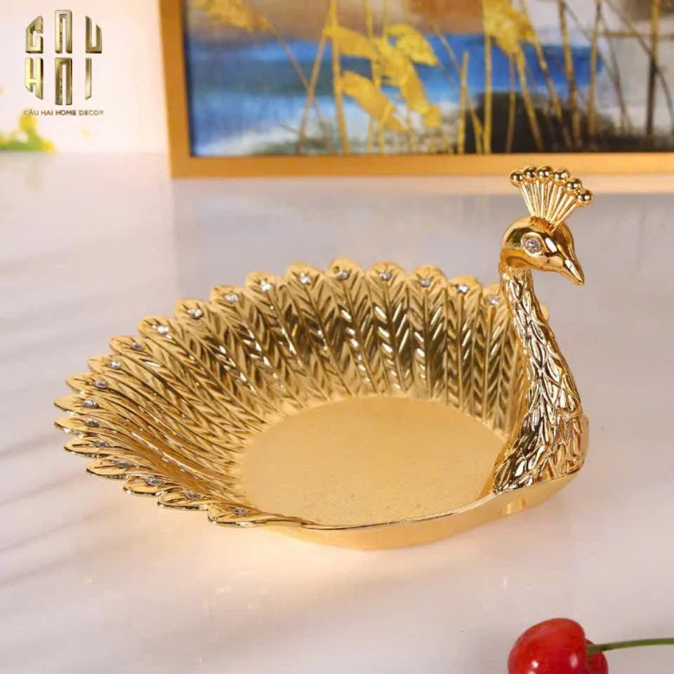 Đĩa Khổng Tước Persian Plume Of Legacy-SET CHÉN DĨA-CẬU HAI HOME DECOR
