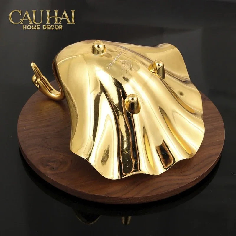 Đĩa Metalic Persian Aurelia D'Or Swan-SET CHÉN DĨA-CẬU HAI HOME DECOR
