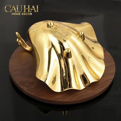 Đĩa Metalic Persian Aurelia D'Or Swan-SET CHÉN DĨA-CẬU HAI HOME DECOR