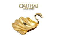 Đĩa Metalic Persian Aurelia D'Or Swan-SET CHÉN DĨA-CẬU HAI HOME DECOR