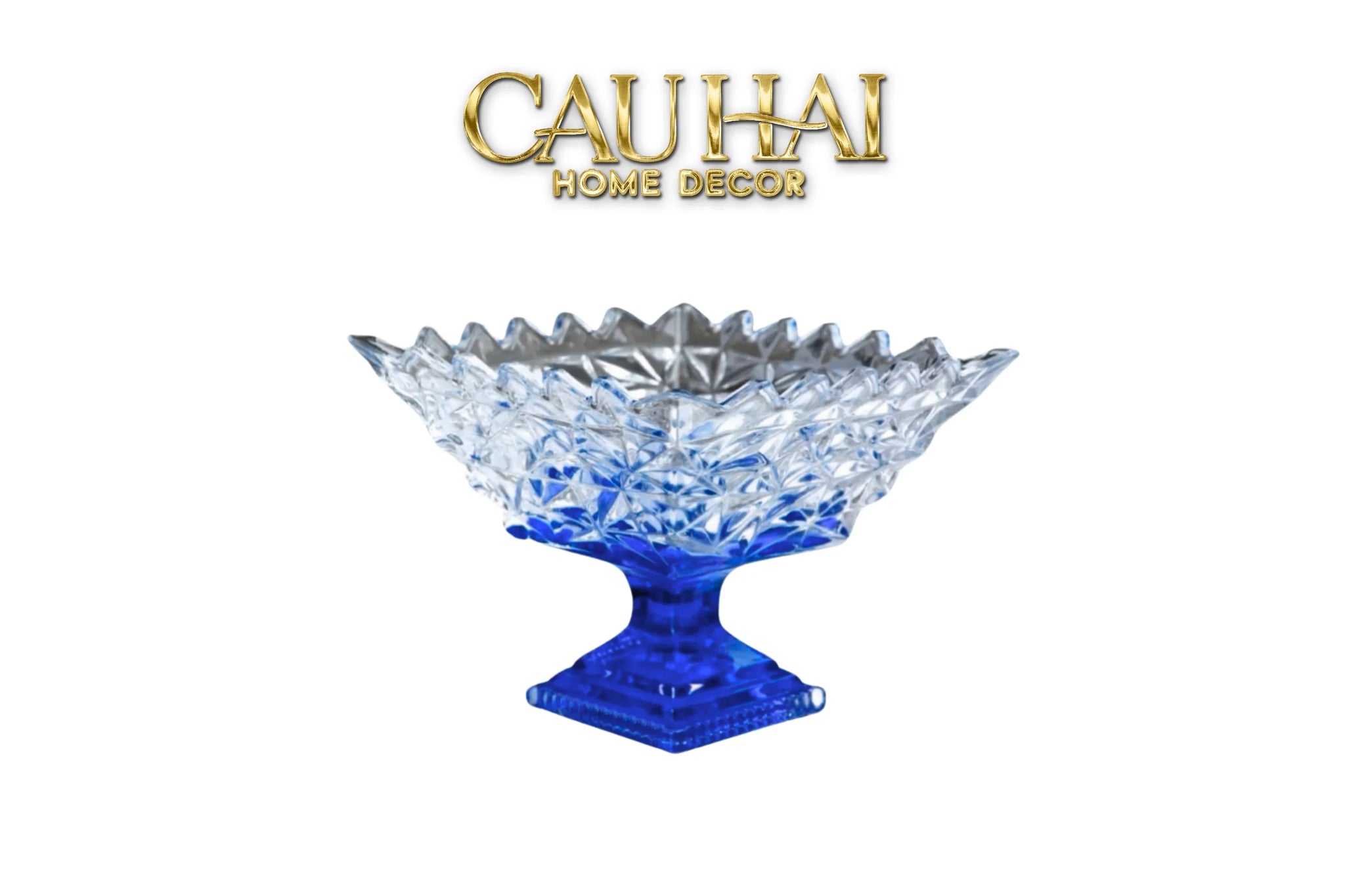 Đĩa Thuỷ Tinh Icecream Tiny Plateau.-CẬU HAI HOME DECOR