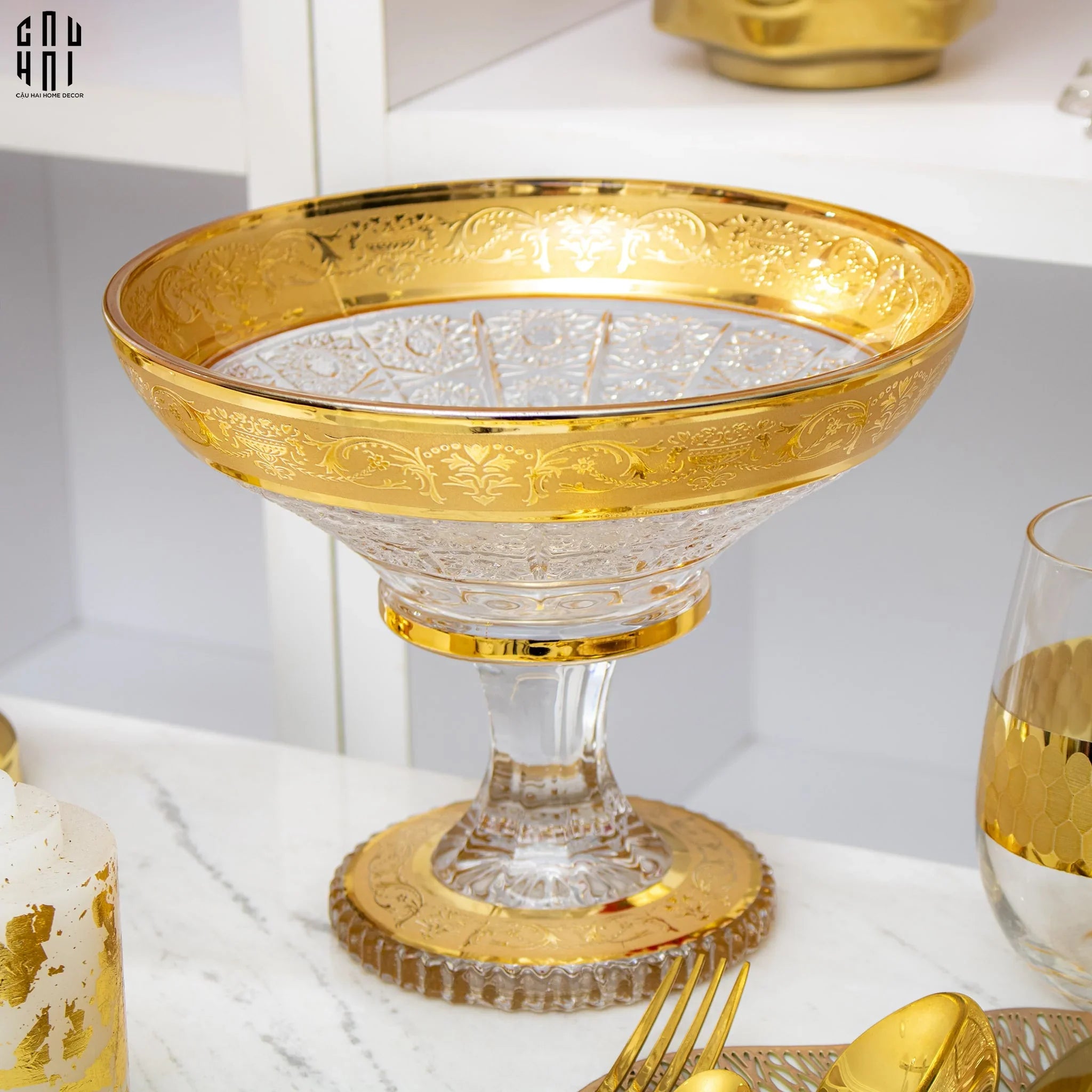 Đĩa Trái Cây Mason S17.5 Ss25-SET CHÉN DĨA-CẬU HAI HOME DECOR