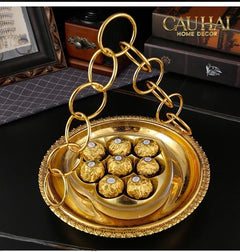 Đĩa Trái Cây Persian D’Or Circle Serve Tray-SET CHÉN DĨA-CẬU HAI HOME DECOR