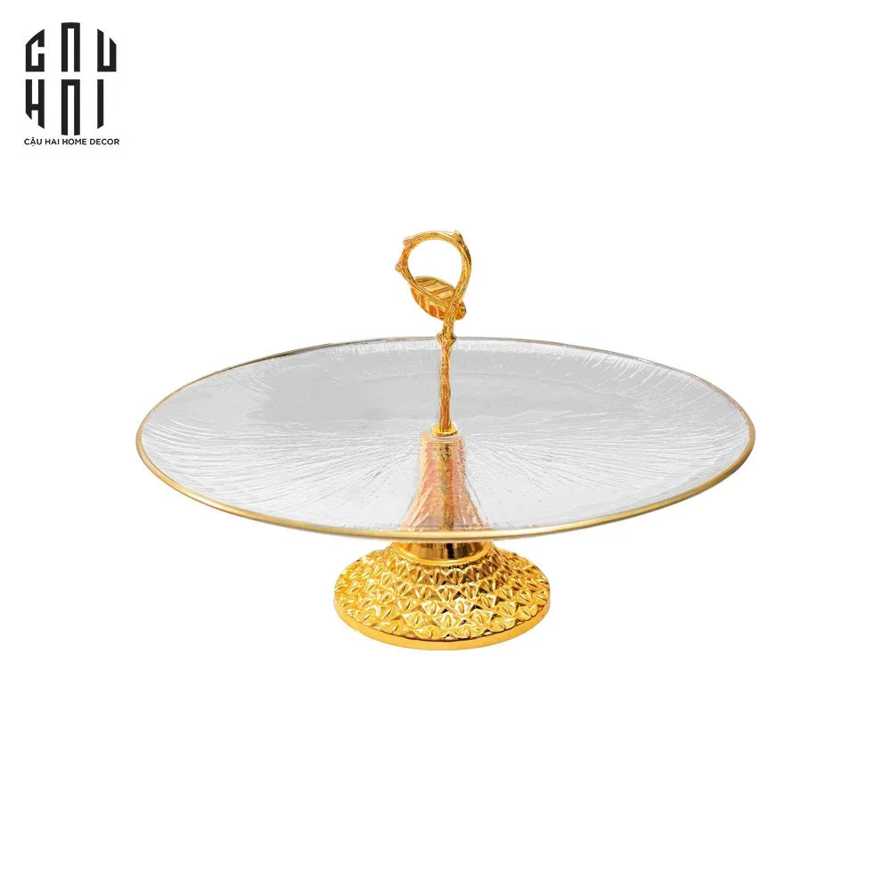 ĐĨA TRÁI CÂY THỦY TINH BERNET SS25