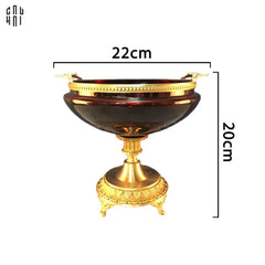Đĩa Trái Cây Thuỷ Tinh Red Robertson-SET CHÉN DĨA-CẬU HAI HOME DECOR