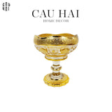 Đĩa Trái Cây Thuỷ Tinh Tommy Ss25-SET CHÉN DĨA-CẬU HAI HOME DECOR