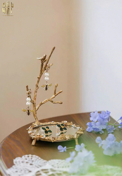 Đĩa Trang Trí Đồng Feuillage Brasson Bird-SET CHÉN DĨA-CẬU HAI HOME DECOR