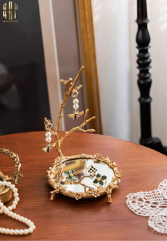 Đĩa Trang Trí Đồng Feuillage Brasson Bird-SET CHÉN DĨA-CẬU HAI HOME DECOR