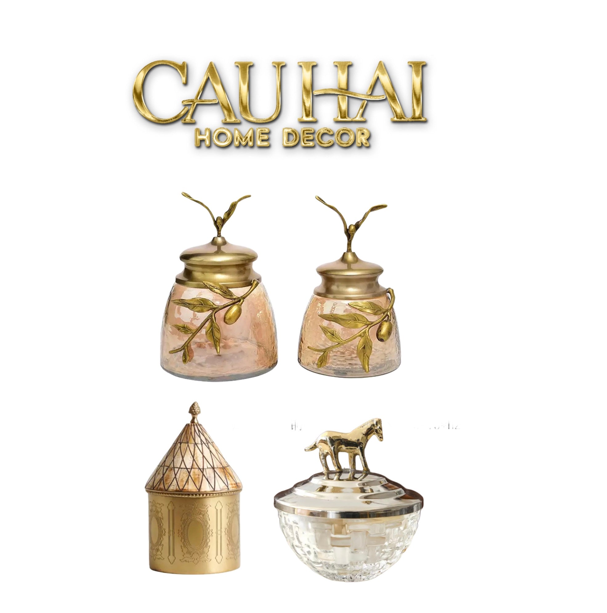 Đồng Brasson Bird Aviary Pakshi Royale Jar Indira Atélier 10.5 x 10.5-CẬU HAI HOME DECOR