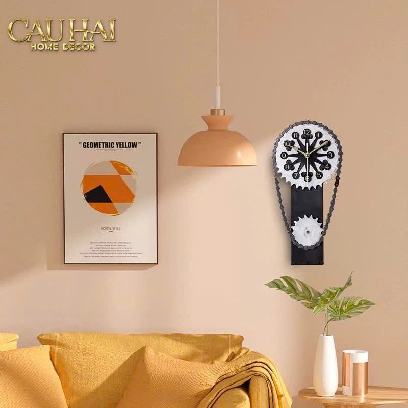 Đồng Hồ Cơ Khí Aerolift Balloon Clock Gear - CẬU HAI HOME DECOR