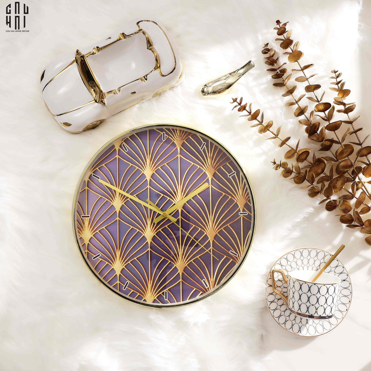 Đồng Hồ Golden Maple-ĐỒNG HỒ-CẬU HAI HOME DECOR