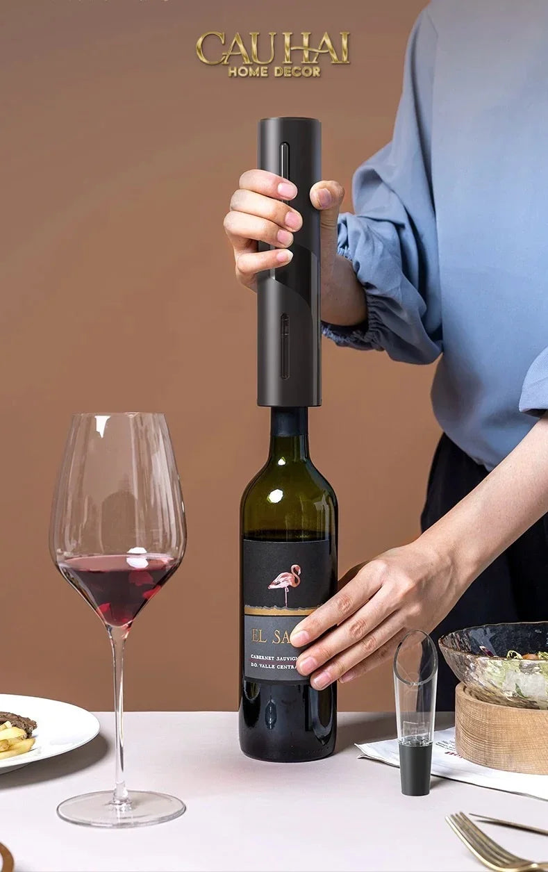 Dụng Cụ Khui Vang Clinton - Red Wine Opener-PHỤ KIỆN BAR-Đối tác tại Trung Quốc theo từng đơn đặt hàng-CẬU HAI HOME DECOR
