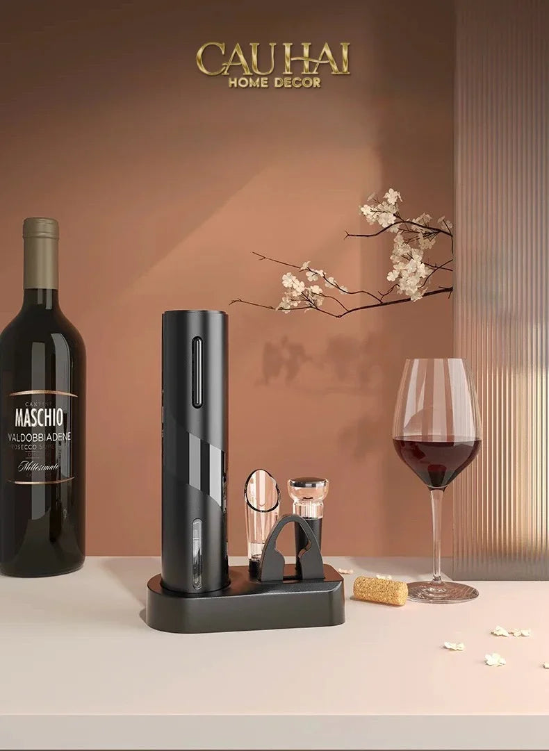 Dụng Cụ Khui Vang Clinton - Red Wine Opener-PHỤ KIỆN BAR-Đối tác tại Trung Quốc theo từng đơn đặt hàng-CẬU HAI HOME DECOR