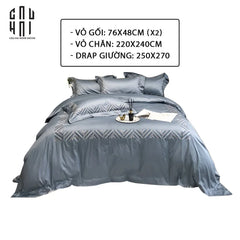 eaton-blue-premium-silk-bedding-set-cau-hai-home-decor-2 - CẬU HAI HOME DECOR