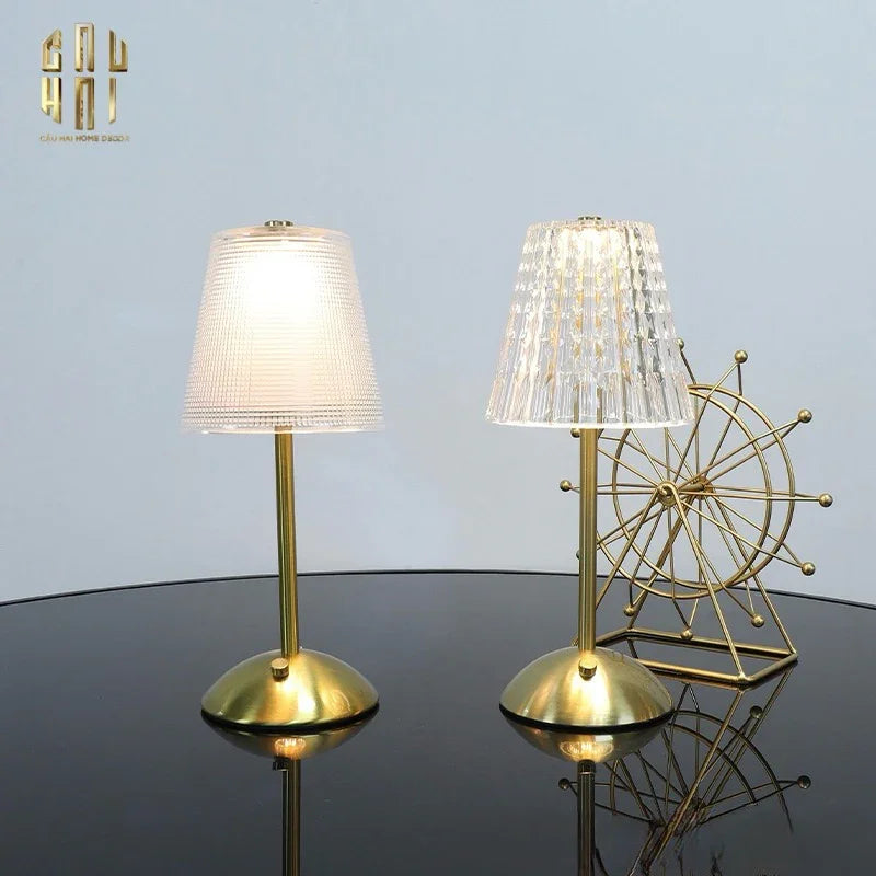 Éclat Lamp - Đèn Sạc 3 Chế Độ-CẬU HAI HOME DECOR