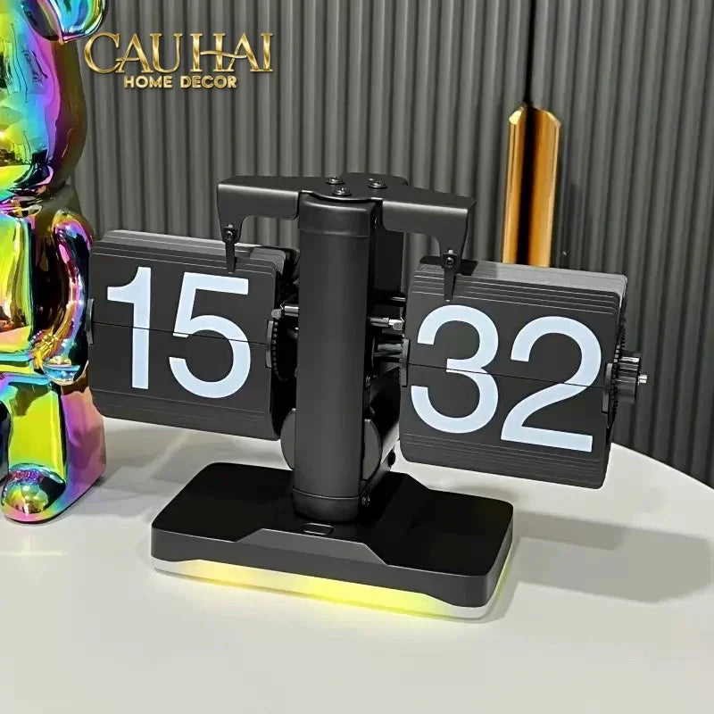 maison-couture-dong-ho-lat-retro-flip-light-clock-shine-grey-15x21-cau-hai-home-decor-4 - CẬU HAI HOME DECOR