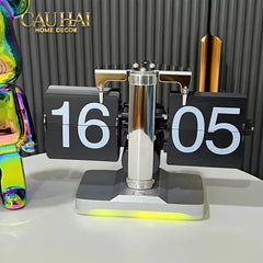 maison-couture-dong-ho-lat-retro-flip-light-clock-shine-grey-15x21-cau-hai-home-decor-5 - CẬU HAI HOME DECOR