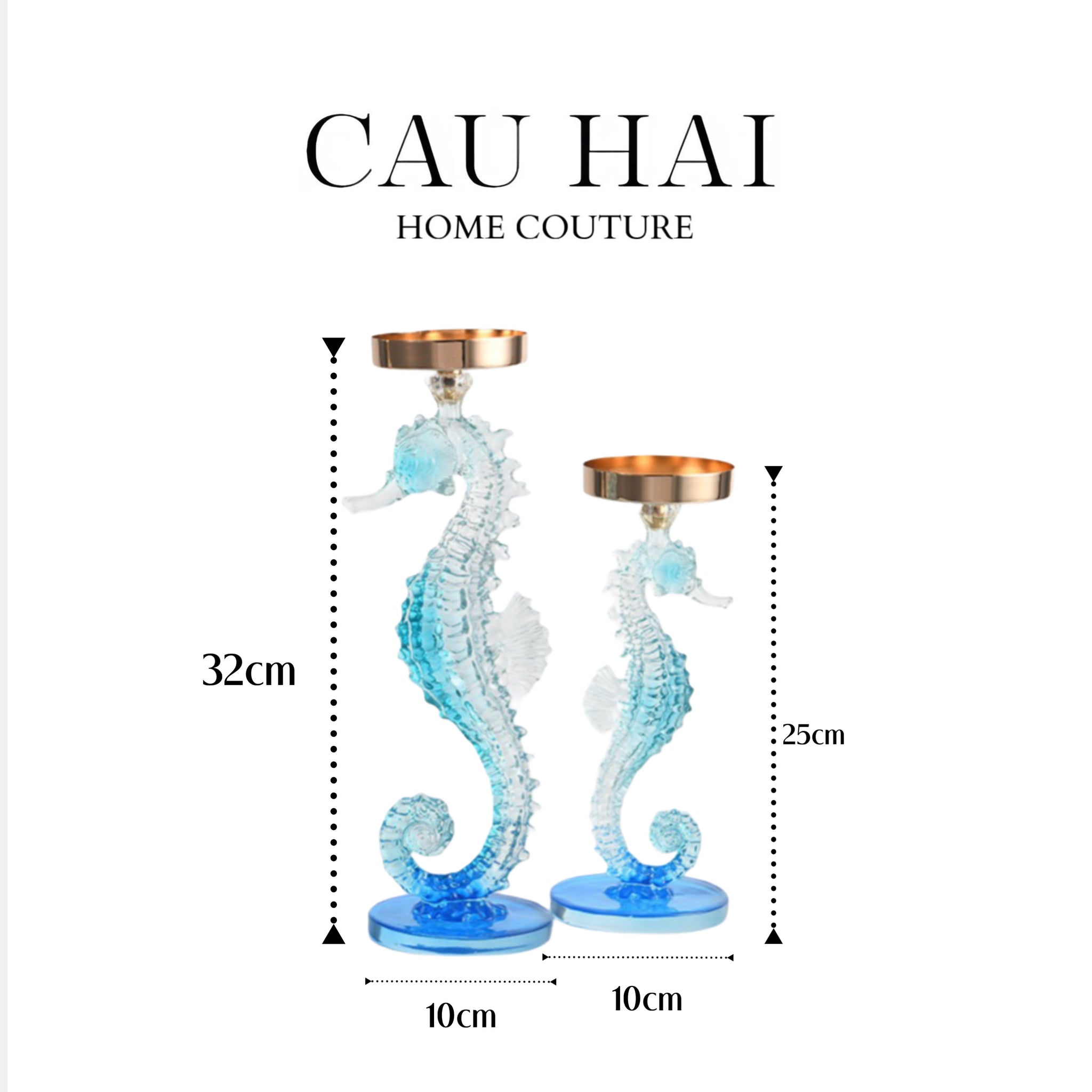 ELYSIAN FW25 - SET ĐẾ NẾN SEAHORSE DUO