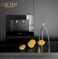 Elysian Fw25 - Tượng Kitchenware Spider Citron Chrome H29-TƯỢNG TRANG TRÍ-CẬU HAI HOME DECOR