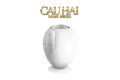 Elysian - Thùng Rác Cảm Ứng Platinum Egg 6L-LY THỦY TINH-CẬU HAI HOME DECOR