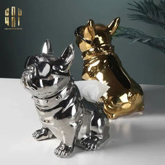 Elysian - Tượng Hộp Khăn Giấy Platinum Bull-CẬU HAI HOME DECOR