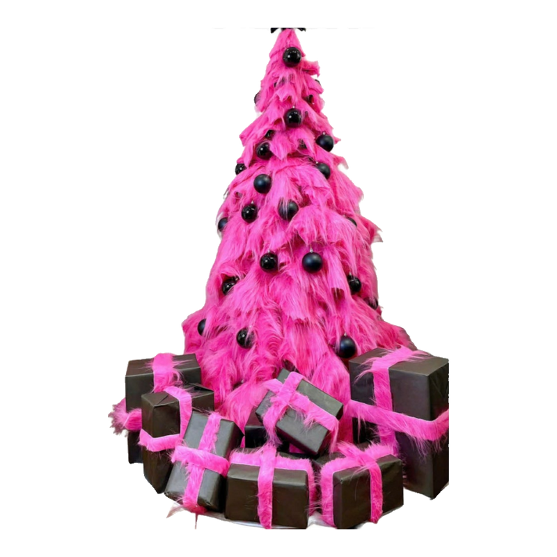 Fêtes Couture -   Cây Thông Giáng Sinh "Arbre De Noël Fuchsia Couture" Christmas Tree