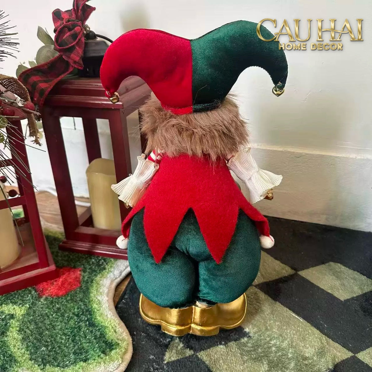 Fêtes Couture - Chú Hề Holiday Harlequin Christmas Festif Ornaments-TRANG TRÍ GIÁNG SINH-CẬU HAI HOME DECOR