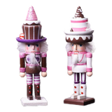 Fêtes Couture - Set 2 Tượng Nutcracker Cupcake H25