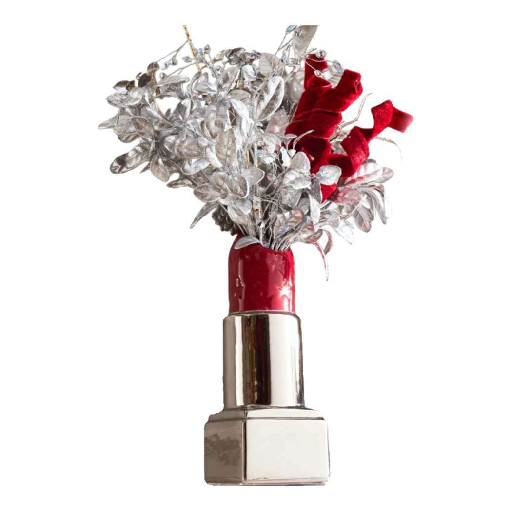 Fêtes Couture - Set Bình Và Hoa D.O Rouge Platinum Velvet