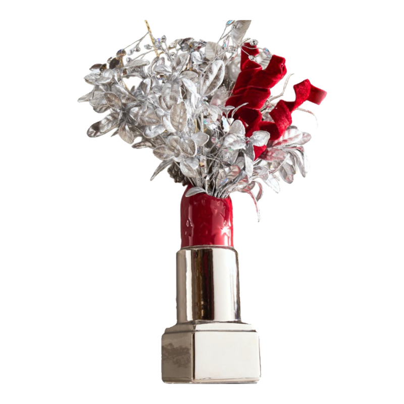 Fêtes Couture - Set Bình Và Hoa D.O Rouge Platinum Velvet