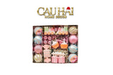 Fêtes Couture - Set Trái Châu Cotton Candy Brush Pink 70Pcs Christmas Ornaments-TRANG TRÍ GIÁNG SINH-CẬU HAI HOME DECOR