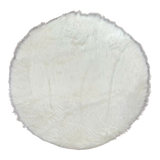 Fêtes Couture - Snow White D100 Round Faux Fur Rug