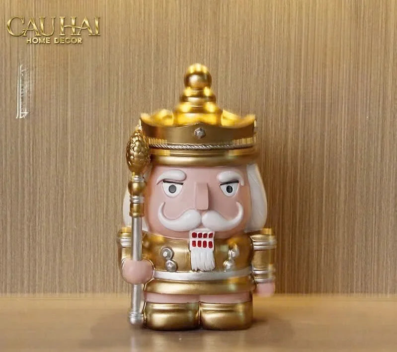 Fêtes Couture - Tượng Petit Nut-Banker Blanc / Noir / Rouge / D'Or-TƯỢNG TRANG TRÍ-CẬU HAI HOME DECOR