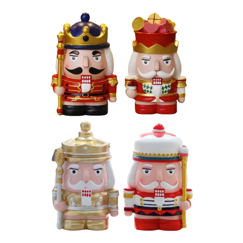 Fêtes Couture  - Tượng Petit Nut-Banker  Blanc / Noir / Rouge / D'Or