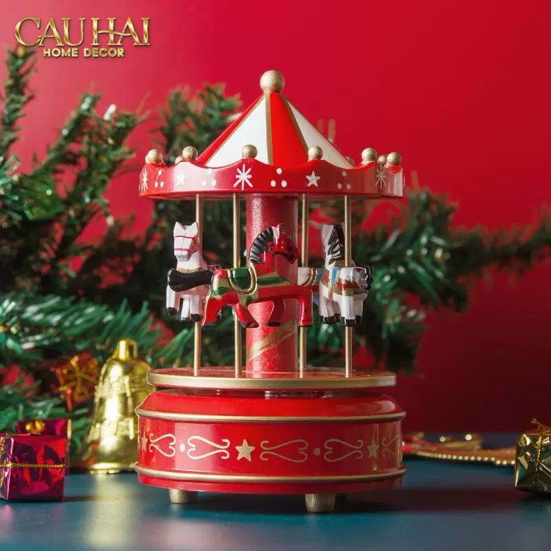 Fêtes Couture - Vòng Xoay Ngựa Royal Circus Carousel-TRANG TRÍ GIÁNG SINH-CẬU HAI HOME DECOR