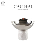 FRUIT BOWL SILVER BLOOM