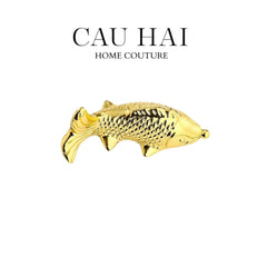gac-dua-stainless-steel-chopstick-rest-gold-fish-cau-hai-home-decor - CẬU HAI HOME DECOR