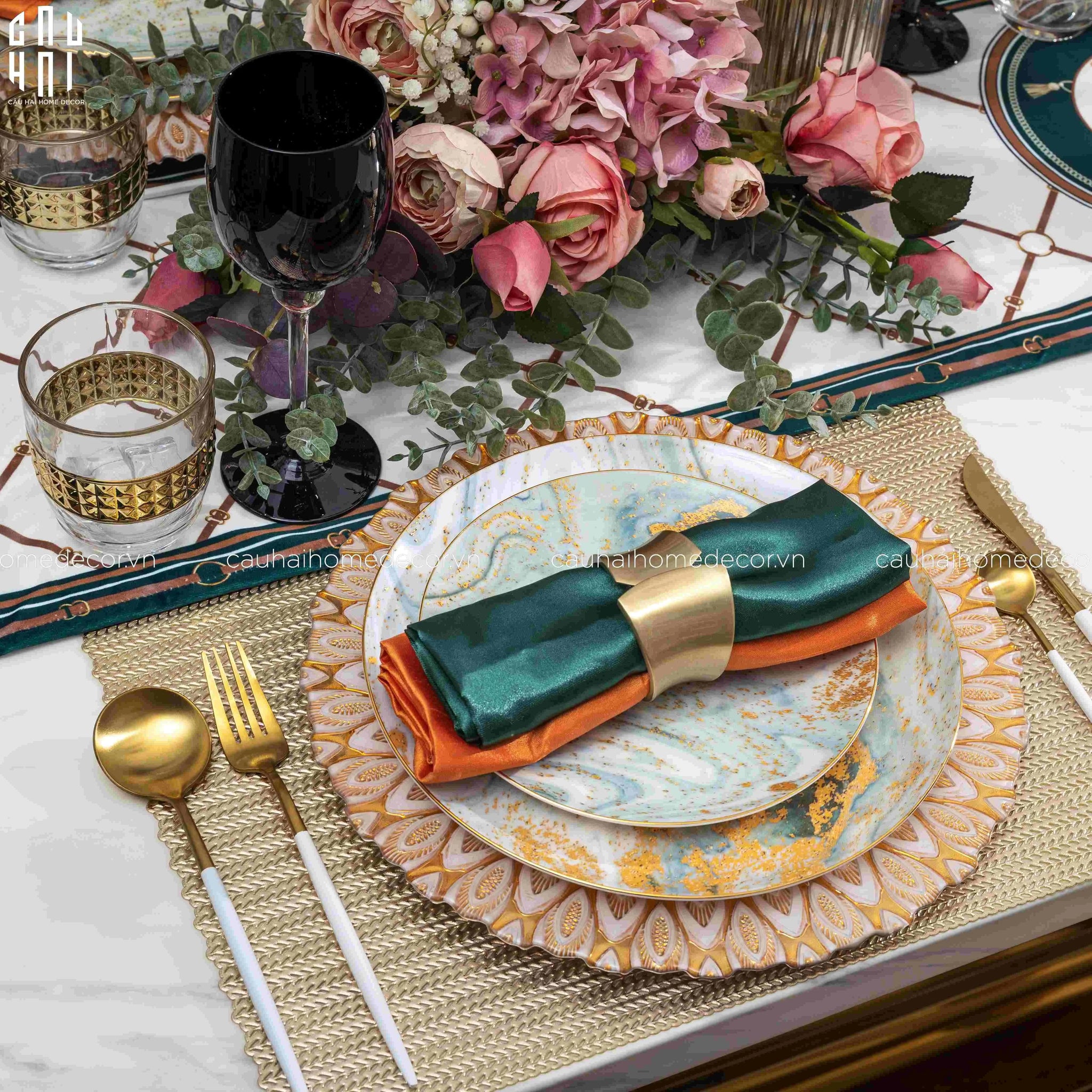 GALAXY DINNER PLATE SET 2PCS SS25