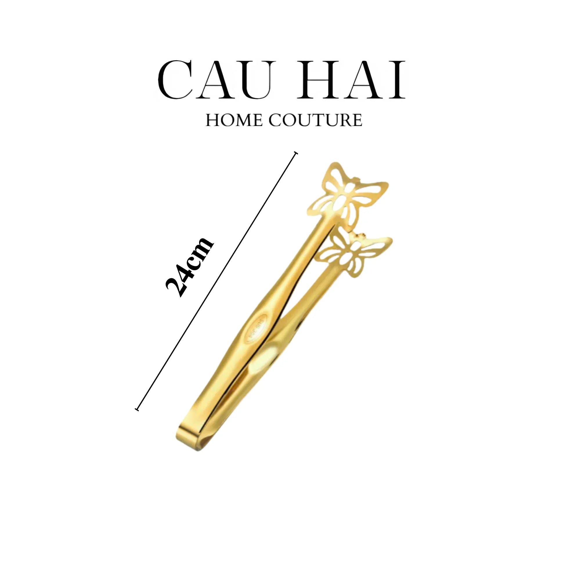 Gắp Đá Fancy Club - Butterfly 24 Cm-CẬU HAI HOME DECOR