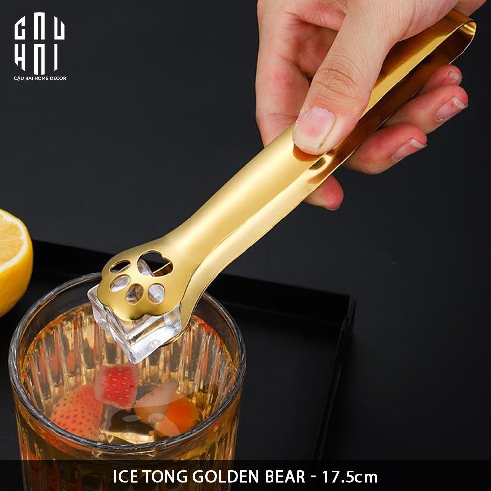 GẮP ĐÁ GOLDEN BEAR - CẬU HAI HOME DECOR