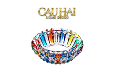 Gạt Tàn Pha Lê Cendrier Multicolor-Gạt Tàn-CẬU HAI HOME DECOR