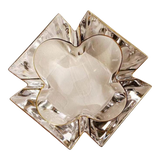 Maison Couture - Gạt Tàn Pha Lê Cristalleries Clover Lumière  Bernard Ashtray D19