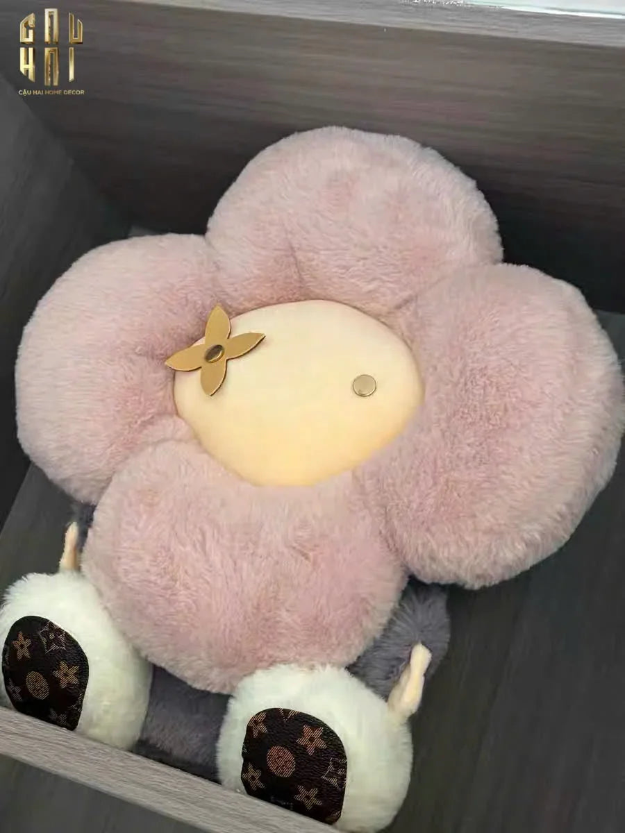 GẤU BÔNG VIVIENNE PINK PASTEL LOUIS.V SIZE 37